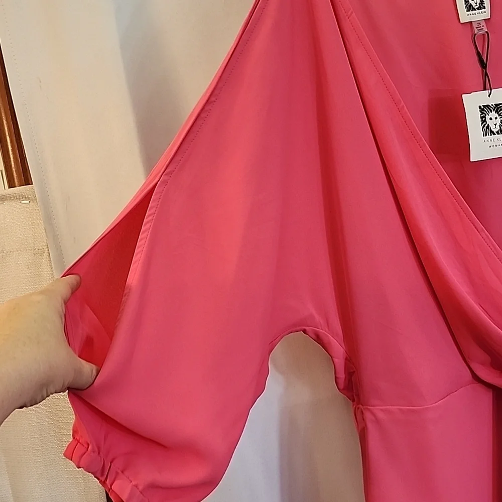 (9127) NWT Ann Klein Blouse - Picture 5 of 7